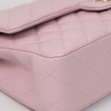 Chanel Double Flap Medium Pink GHW - s31