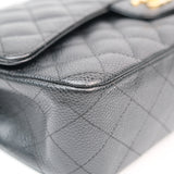 Chanel Double Flap Medium Black - s11