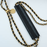 Chanel Neverending Chain Black Medium - (MICROCHIP)