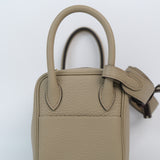 Hermes Mini Lindy Beige Marfa Ghw - W