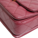 HOLD | Chanel Coco First Small Burgundy GHW - (MICROCHIP)
