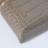 Chanel Slim Vanity Croc GHW - (BRAND NEW)