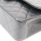 Chanel Double Flap Medium Black - (MICROCHIP)