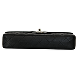 Chanel East West Flap Black Caviar SHW - s10