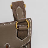 Hermes Mini Jypsiere Etoupe GHW - B