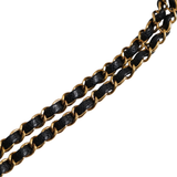 Chanel Double Flap Medium Black Caviar GHW - (MICROCHIP)