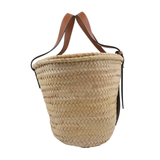 Loewe Raffia Basket Tote Bag
