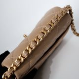 HOLD | Chanel 31 Rue Cambon Beige Caviar GHW - (MICROCHIP)