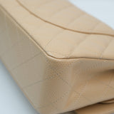 Chanel Double Flap Medium Beige Claire GHW - (MICROCHIP)