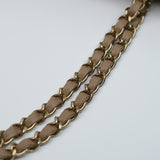 Chanel Double Flap Medium Dark Beige GHW - (MICROCHIP)