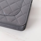 Chanel Wallet On Chain (WOC) Dark Gray - (Chip; 2024)