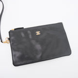 Chanel 22 Medium Black Caviar GHW - (MICROCHIP)
