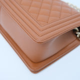 Chanel Le Boy Dark Caramel Old Medium - (BRANDNEW)