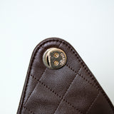 Chanel 25 Small Chocolat GHW - (BRANDNEW)