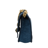 HOLD | Chanel Lucky Spring Denim Messenger Bag - (MICROCHIP)