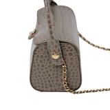 Chanel Clutch with Chain Crocodile Embossed
