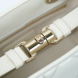 Dior 95.22 Mini White GHW