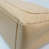 Chanel GST Beige Caviar GHW - s19