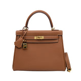 Hermes Kelly 25 Gold GHW - U