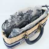 Dior D-joy Dioriviera Medium Wicker