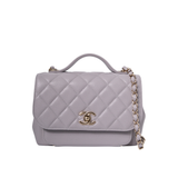 Chanel Business Affinity Gray GHW - (MICROCHIP)