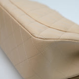Chanel Double Flap Jumbo Beige Claire GHW - s14