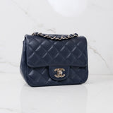 Chanel Mini Square Navy