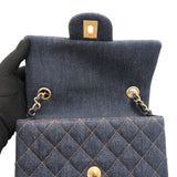 Chanel Mini Rectangle Denim GHW - (UNUSED)