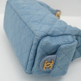 Chanel 25C Small Hobo Denim GHW - (MICROCHIP)