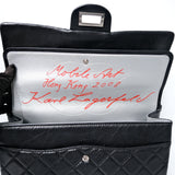 HOLD | Chanel Double Flap Reissue Black SHW - s11