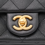Chanel Mini Sweetheart Flap Black Caviar GHW
