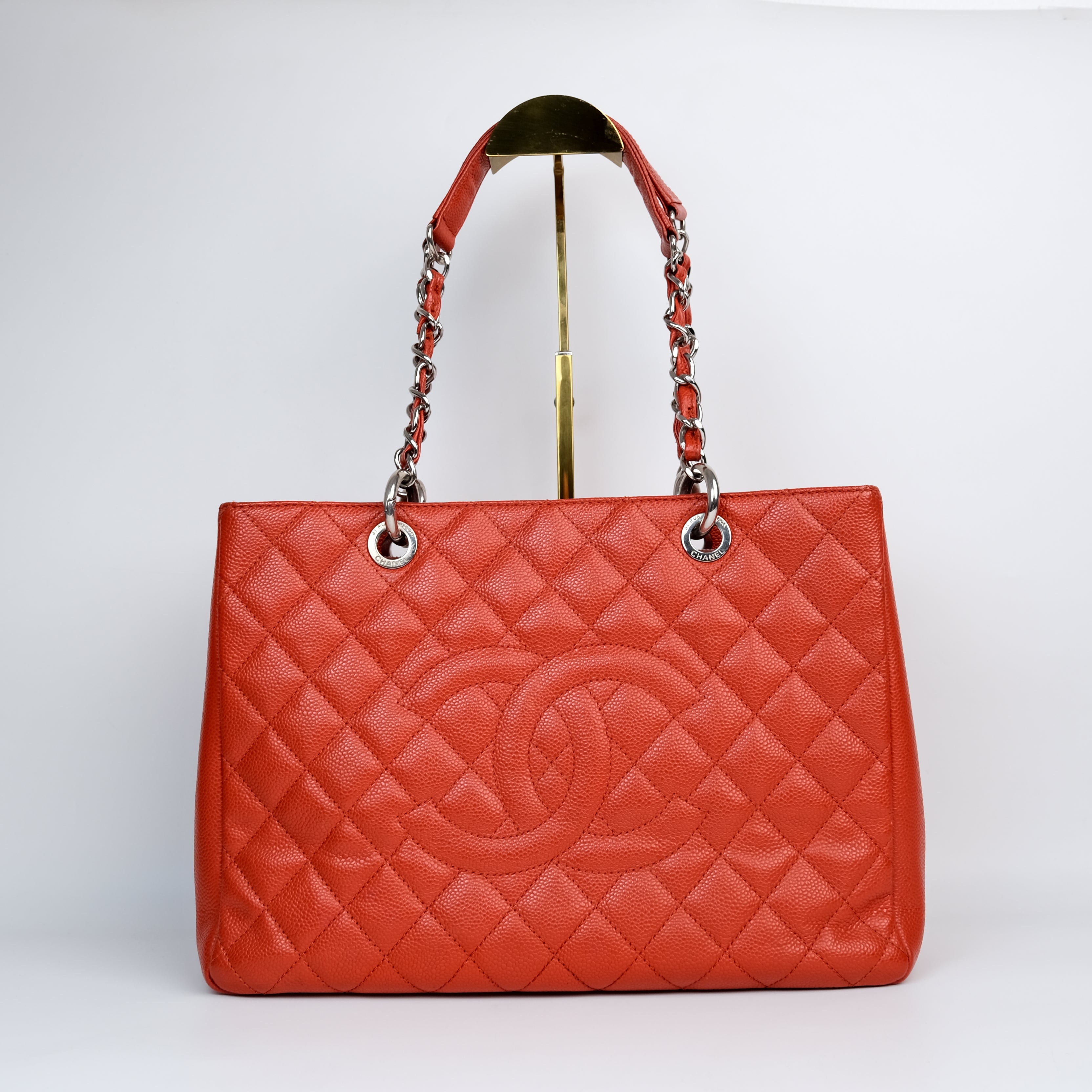 Chanel GST Orange SHW s16 – Luxuxywishph - Main Image