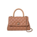 HOLD | Chanel Coco Handle Small Caramel GHW - s31
