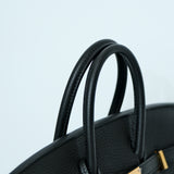 Hermes Birkin 25 Noir Togo