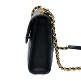 Chanel CC Flap Briefcase Black Caviar GHW - (MICROCHIP)