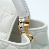 Louis Vuitton East-West Mini Capucine Optical White - GHW