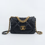 Chanel c19 Dark Navy Small