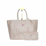 Goyard St. Louis Claire Voie White PM