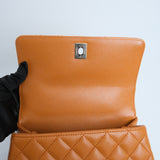 Chanel Coco Handle Caramel Small - (MICROCHIP)