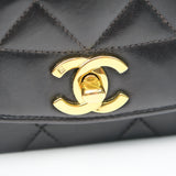 Chanel Vintage Diana Black GHW