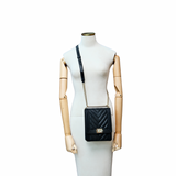 Chanel North South Le boy Black Caviar - s30