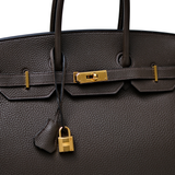 Hermes Birkin 35 Chocolat GHW - R