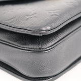 Louis Vuitton Black Monogram Empriente Leather Pochette Metis Bag