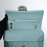 HOLD | Chanel Double Flap Medium Tiffany GHW -s29