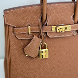Hermes Birkin 25 Togo Gold GHW - Z