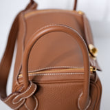 Hermes Lindy 26 Gold on Gold - B