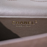 Chanel Maxi Flap 32CM Suede Dark Brown GHW