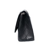 HOLD | Chanel Double Flap Reissue Black SHW - s11