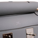 Hermes Jypsiere 28 Blue Lin PHW - X
