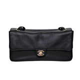 Chanel Maxi Flap Bag Black GHW - (MICROCHIP)